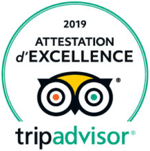 label Tripadvisor attestation excellence 2019