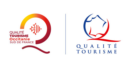 logo qualité tourisme occitanie et logo qualité tourisme