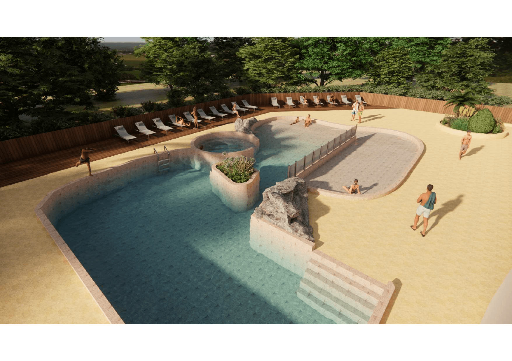 camping avec piscine gorges du tarn