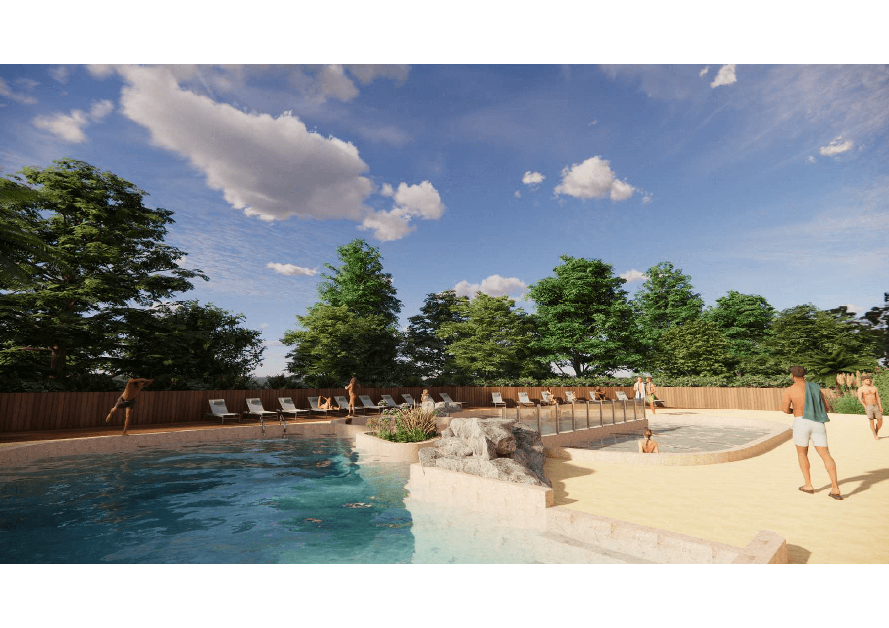 Espace aquatique camping en lozere