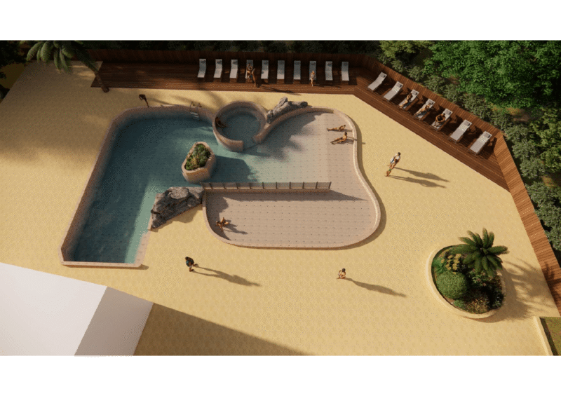 Espace aquatique camping en lozere
