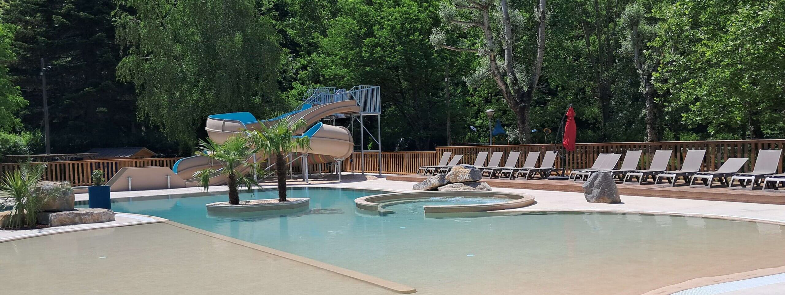 camping avec piscine gorges du tarn