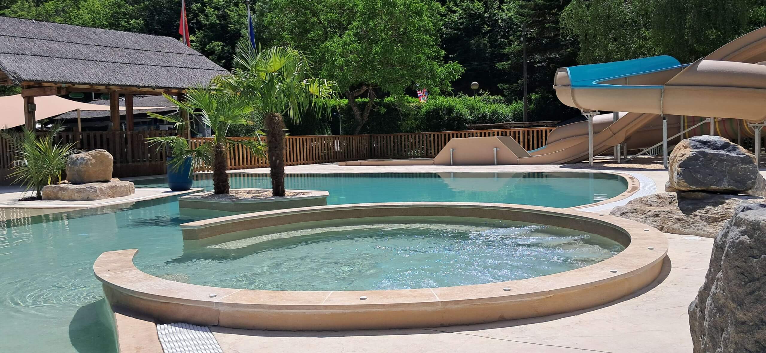 Espace aquatique camping en lozere