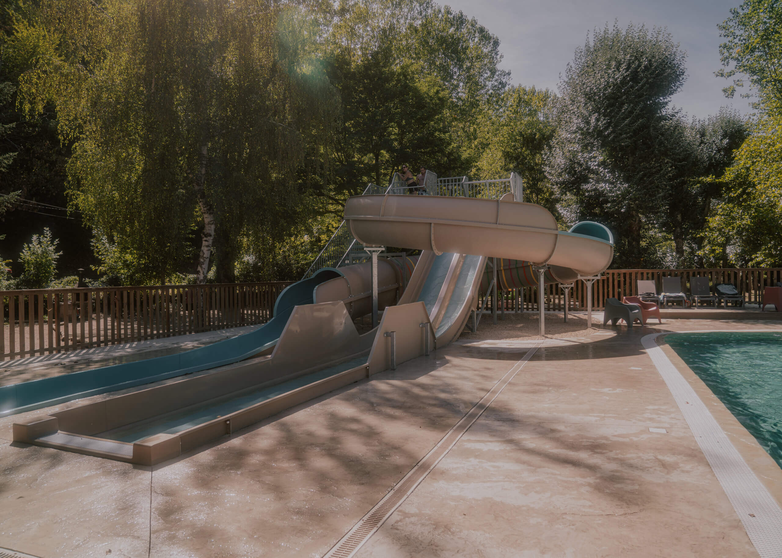 Campsite water park Lozère