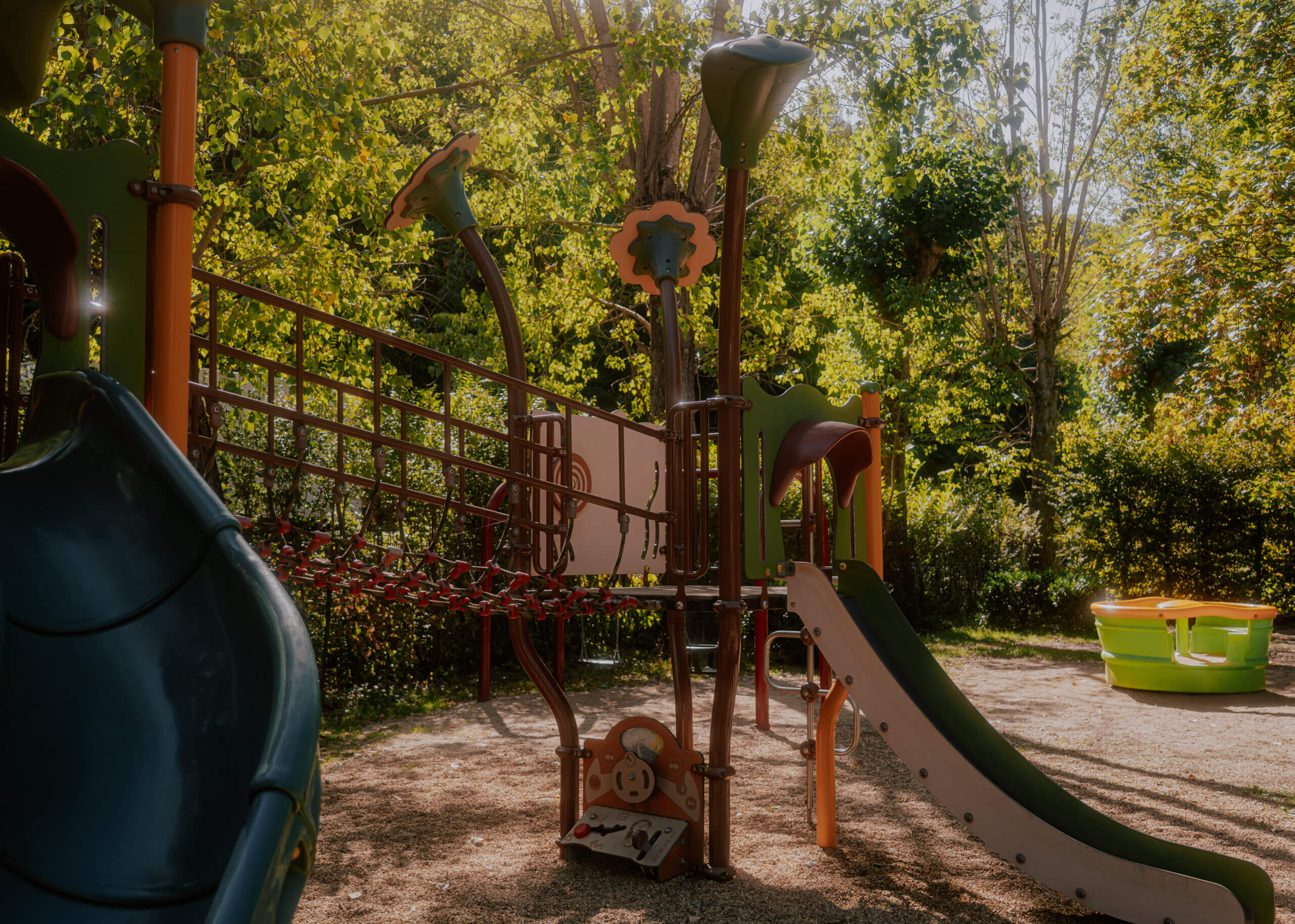 camping aire de jeux Lozère