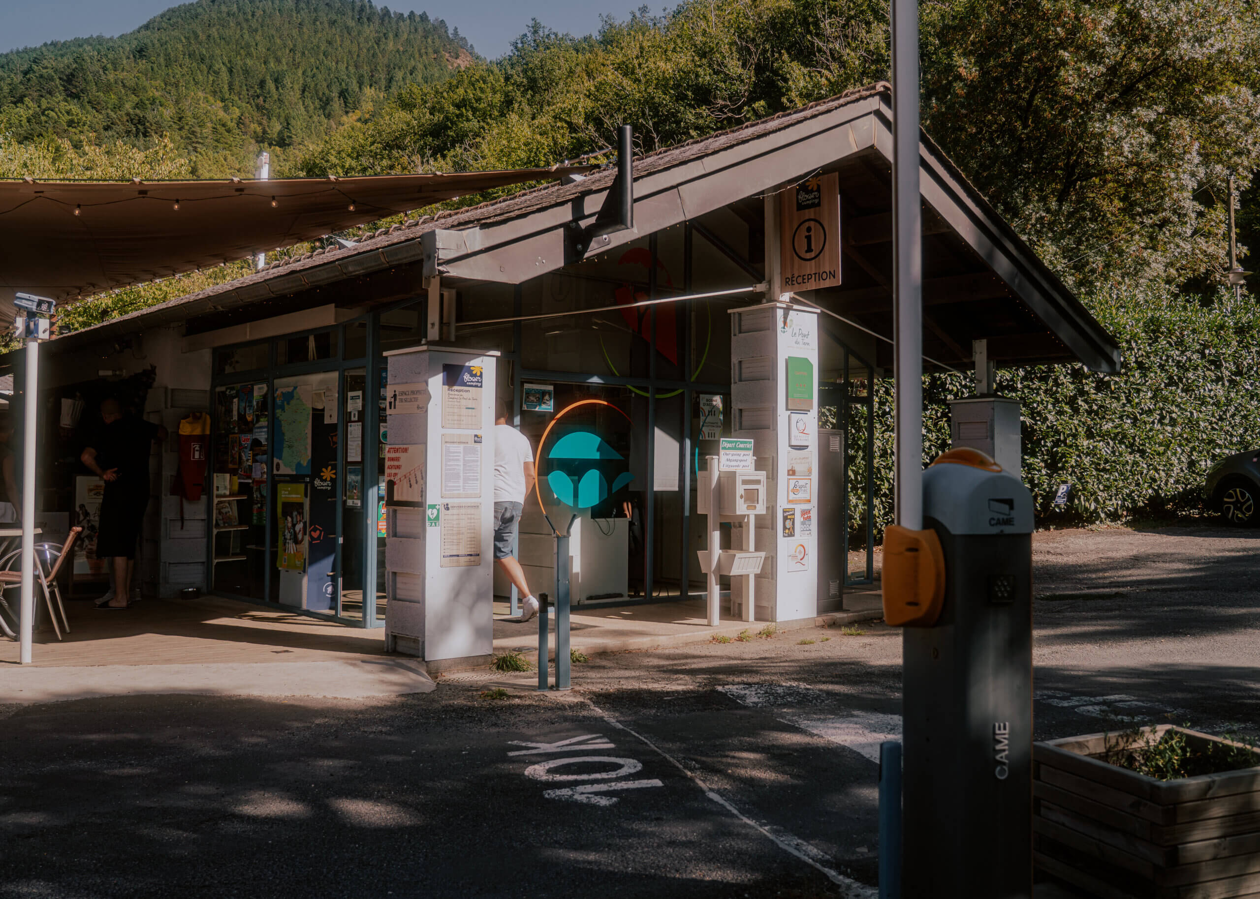 camping réception Lozère