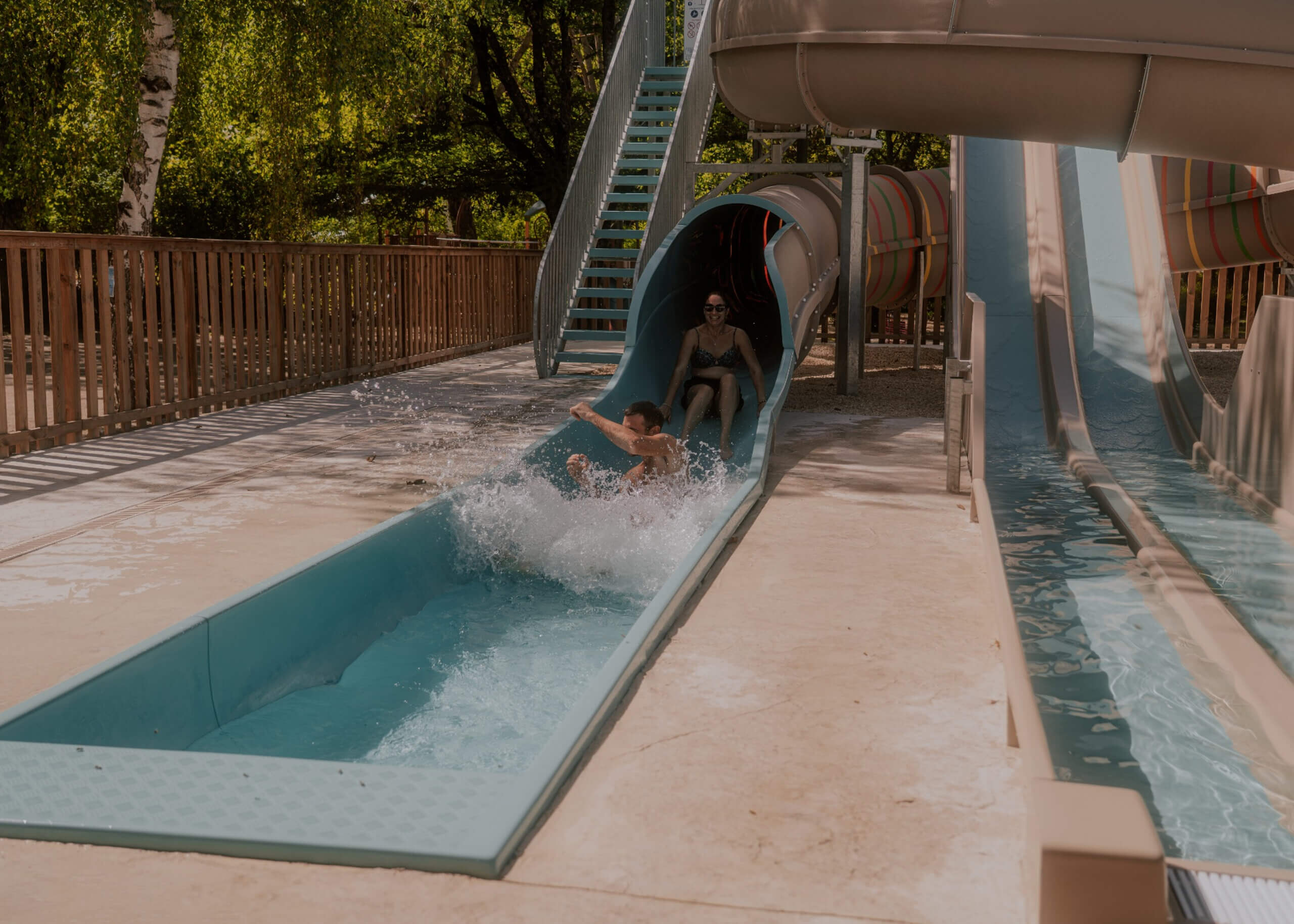 toboggan camping en Lozère