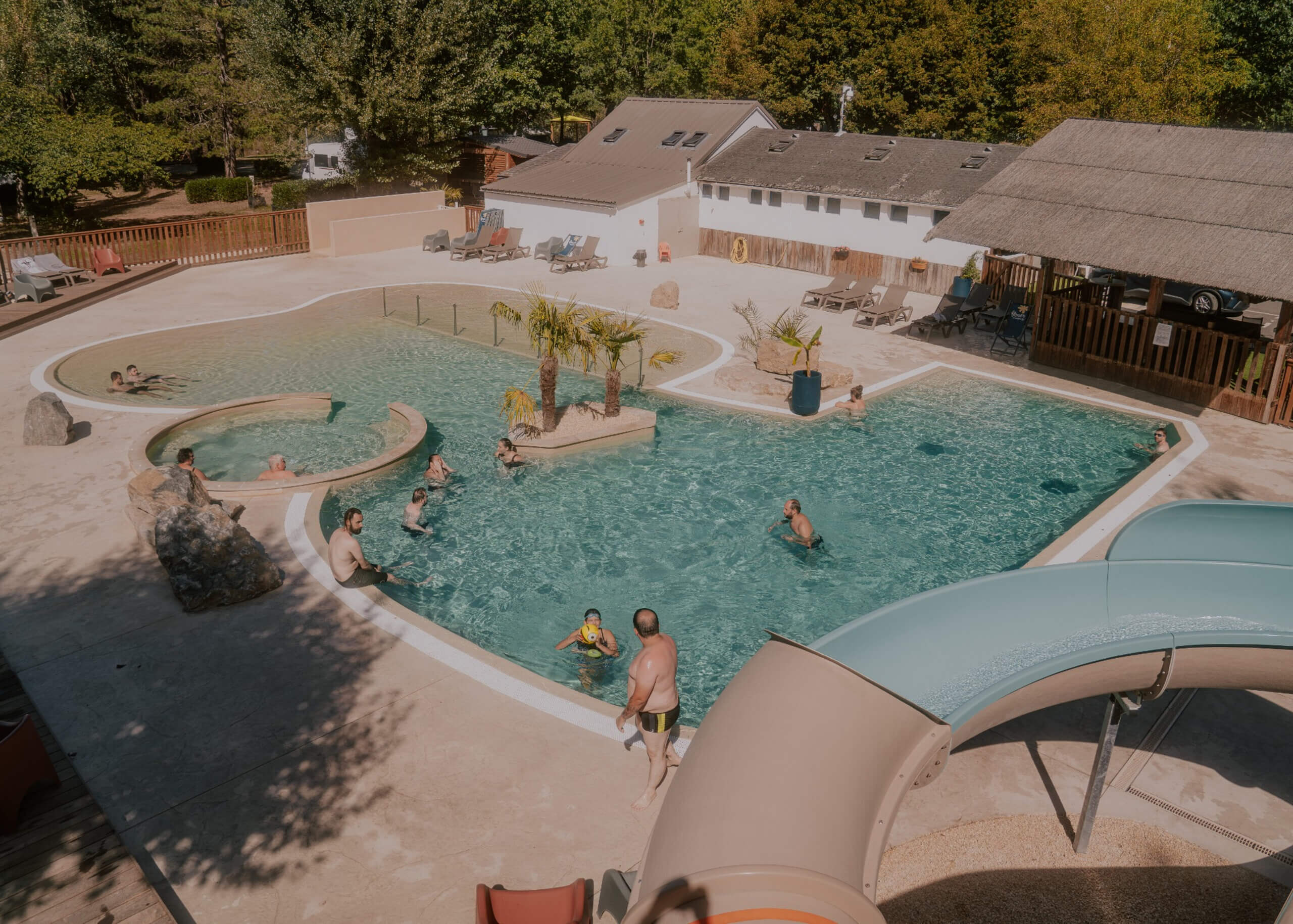 Espace aquatique camping en lozere
